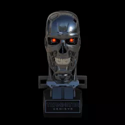 Terminator Genisys T-800 Skull Bust 3D model