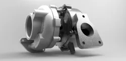 Turbocharger Garrett render