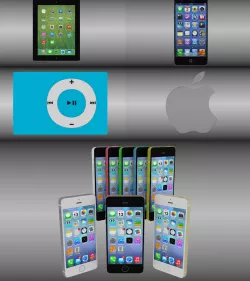Ultimate Apple bundle 3D model