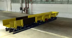 vibratory feeding troughs