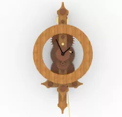 Woodwork Clock