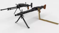 WW2 Machine Gun Pack 3D model