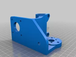 X-ends for holding 20x20 extrusion 3 hole delrin/lm8uus for lm10uus