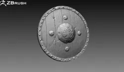Zbrush Shield 3D model