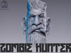 Zombie Hunter Head