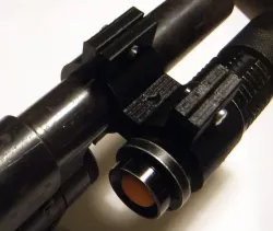 12 Gauge Shotgun Flashlight Mount