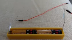 AA battery holder