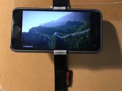 Airline Seat Phone Mount
