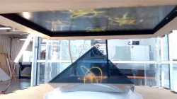 An adjustable hologram box generator for screens