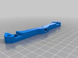 anycubic kossel delta heatbed mount