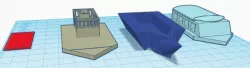 Boat with interchangeable parts