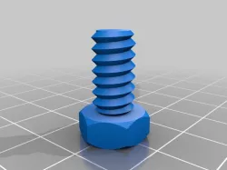bolt 15mm thread length