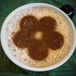 Coffee Stencil - Five-Petal Flower - New Style