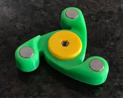 Compact Ceramic Tungsten Fidget Spinner