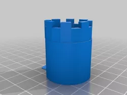 Dice tower toruture test (my first model!)