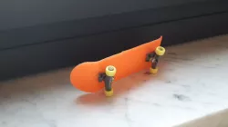 fingerboard deck and mold (100 x 30) PLA