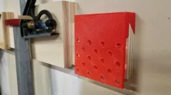 French Cleat Pegboard for Workshops