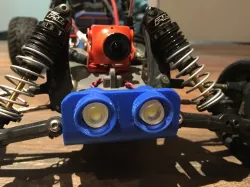 Front bumper with headlights for Rustler/Bandit/Stampede