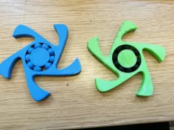 Fully 3D printed fidget spinner