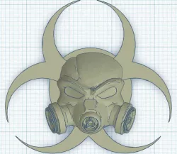 Gasmask Bio Hazard Door Knob