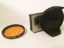 Gopro Lens hood - 52mm filter holder