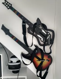 Guitar Hero wall mount