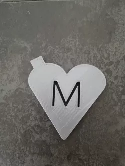 Heart Keychain - Portachiavi a cuore