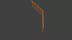 Hello Neighbor Announcement Trailer House - Stair Railings