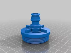 Hose adaptor for Deck fill cap