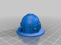 Industrial Dome Objective Marker for Epic 40K (6mm scale)