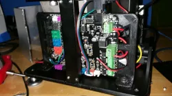 Internal electronics mounting plate for KLD-LCD1260