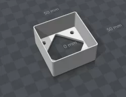 Invisible IKEA Lack Stacker
