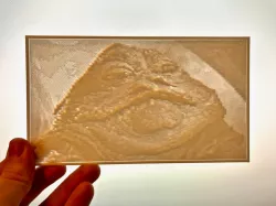 Jabba the Hutt Lithopane/Lithophane #2