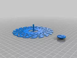 kinetic art stencil and cap one