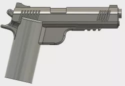 Lego 1911 Pistol and Holster