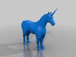 Low Poly Unicorn