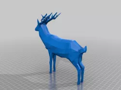 Lowpoly Reindeer