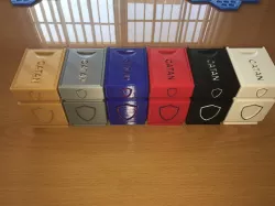 Magnetic stackable catan card and figures tray/box (REMIX)