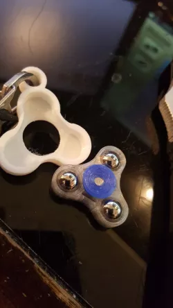 Micro fidget spinner case