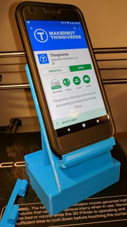 Mobile Phone Dock with USB support and storage compartment