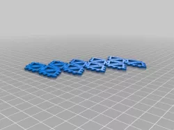 My Customized hinge/snap Icosahedron net