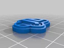 My Customized Multiline Tag or Keychain