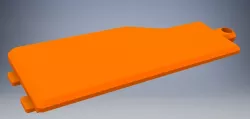 Nerf Stryfe chamfered Battery Cover