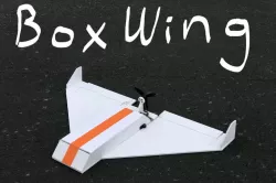 New BoxWing RC Airplane