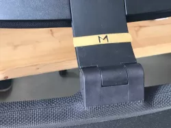 Office Chair Nameplate - Letter M