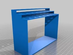 Parametric tool rack