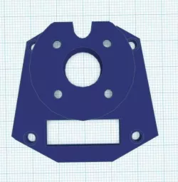 ParkZone Wildcat replacement motor mount, Battery box and firewall wedge