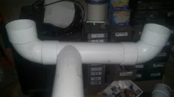 Pipe coping jig for 80mm downpipe 90deg Angle