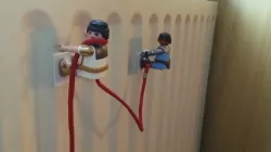 Playmobile magneto-stand