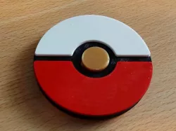 Poké ball fidget spinner